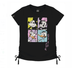 Blusa Infantil Menina Mickey Mouse Disney Em Malha Rajada Malwee Kids - comprar online