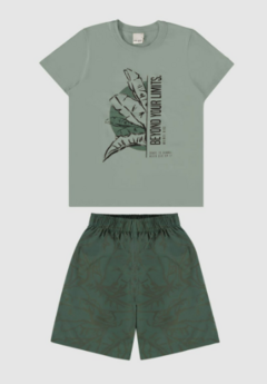 Conjunto Infantil Menino Beyound Your Limits Em Algodão Malwee Kids - comprar online