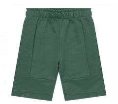 Bermuda Masculina Infantil Em Moletinho Carinhoso Verde - comprar online