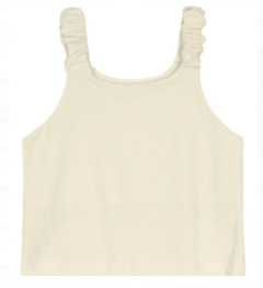 Cropped Menina Carinhoso Off White - comprar online