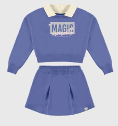 Conjunto Infantil Menina Magic Moments Em Moletinho Malwee Kids - comprar online