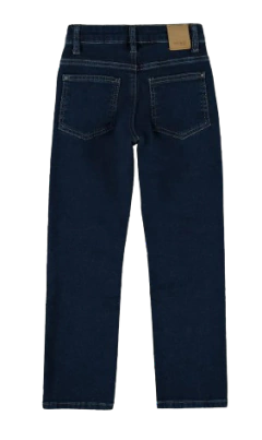 CALÇA INFANTIL MENINO SLIM EM JEANS MOLETOM MALWEE KIDS - comprar online