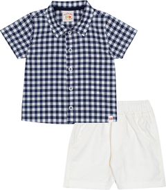 Conjunto Quadriculado Nini Bambini