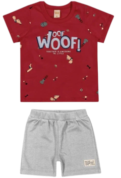 Conjunto Infantil Masculino Woof Baby