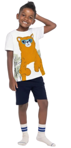 Pijama Infantil Masculino Urso Trick Nick - comprar online