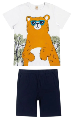 Pijama Infantil Masculino Urso Trick Nick