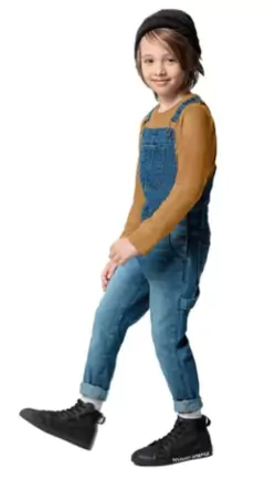 Jardineira Jeans Malwee Carinhoso
