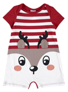 Macaquinho Infantil Unissex Em Meia Malha Malwee Kids