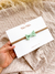 Laço Mini Linho Verde bebê - comprar online