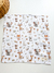 Dupla Fralda Estampada Bichinhos da Floresta - comprar online