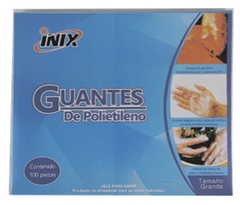 Guantes de polietileno Inix 100 Pz - comprar en línea