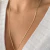 Colar Longo Grume Dourado - comprar online