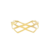 Bracelete Geometrico Dourado na internet