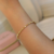 Pulseira Canutilhos e Bolinhas Dourado