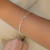 Pulseira Cadeado Longo Prata na internet