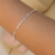 Pulseira Batida Laminada Prata