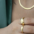 Anel Martelado Dourado - comprar online
