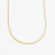 Choker Laminada Fina Dourado - comprar online