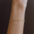 Pulseira Coração Vazado Dourado - comprar online