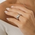 Anel Inspiração Cartier com Zircônias Prata - comprar online