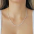 Colar Cordão Baiano 3mm Prata - comprar online