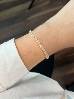 Pulseira Riviera Losango Dourado - comprar online