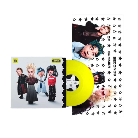 5 Seconds Of Summer - Everyone’s A Star! [Vinil Highlighter Yellow Glitter - Urban Outfitters Exclusive] - comprar online