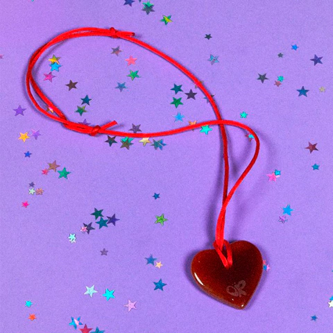 [PRONTA-ENTREGA] Olivia Rodrigo - Colar coração [Merch] - comprar online