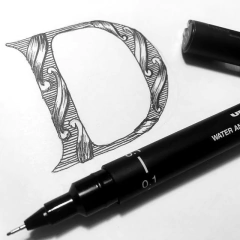 Imagen de Uni Pin Microfibra Pigmentada Permanente X10 Unidades