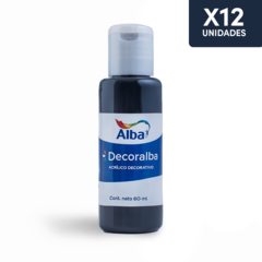 Acrilico Decorativo Decoralba 60ml - X 12 Unidades