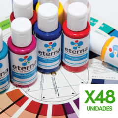 Acrilico Decorativo Eterna De 50ml X 48 Unidades