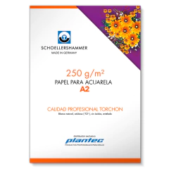 Papel Para Acuarela Torchon A2 42x59 250g 20 Hojas Schoeller - comprar online