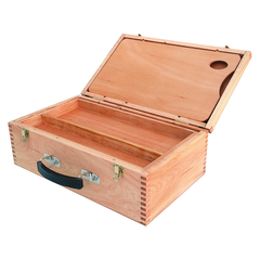 Baul De Pintor Con Bandeja Y Paleta - comprar online