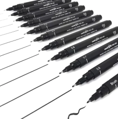 Uni Pin Microfibra Pigmentada Permanente X21 Unidades - comprar online