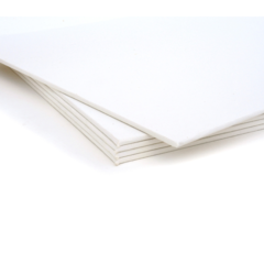 MDF 3mm Entelado 50x60 Cm Blanco Acrilico Oleo x 20 - comprar online