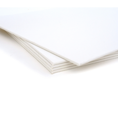 MDF 3mm Entelado 50x70 Cm Blanco Acrilico Oleo x 5 - comprar online