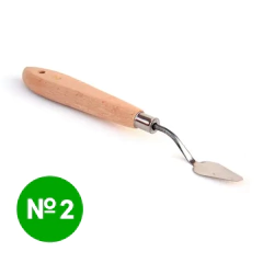 Espatula Profesional De Acero Inoxidable Nª 2