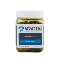 Goma Laca En Escamas Frasco 60gr. Eterna