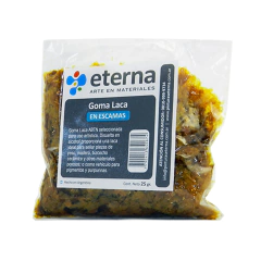 Goma Laca En Escamas Sobre 25gr. Eterna