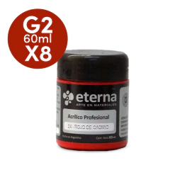 Acrilico Profesional Eterna 60ml Grupo 2 x8