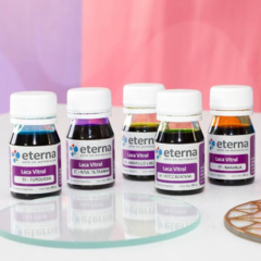 Laca Vitral Eterna 37mL x 18 + Solvente 125ml - ARTISTICA MUNCH