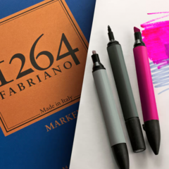 Block Fabriano 1264 Marker A3 70g x 100 Hojas - comprar online