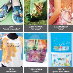 Pintura Para Tela Eterna 250 ml METALIZADOS x 8 Unidades - tienda online