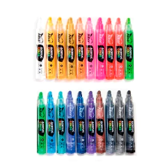 Marcador Acrilico Alba M 4mm Recargable Doble Punta