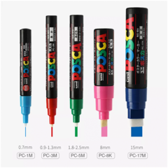 Posca Pc-5m Pta. Gruesa - Estuche X 8 Col. Básicos en internet