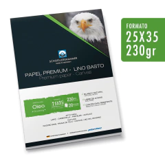 Papel Para Oleo - 25x35 - 230gr X20 Hojas