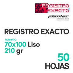 Papel Registro Exacto Liso 210gr 70x100 50 H