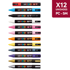 Posca Pc-5m Pta, Gruesa X 12 Unidades