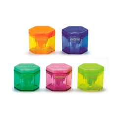 SACAPUNTAS GIOTTO UNIVERSAL - 3 ORIFICIOS x12 unidades - comprar online