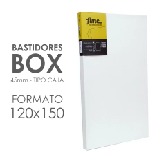 Bastidor Entelado Box45mm Fime 120X150